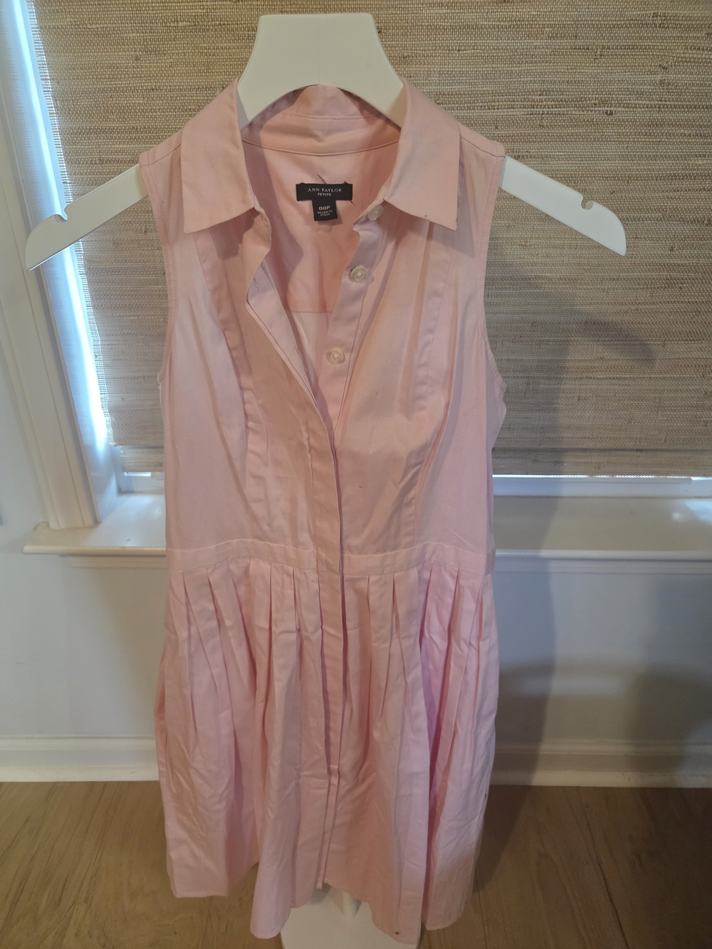 Classic Pink Shirtdress